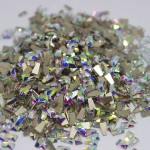 High Quality K9 Glass Rhinestone Crystal Loose Flatback Non-Hotfix Zircon Glue on for Nails and Phones Bulk Shaped Crystal Shards